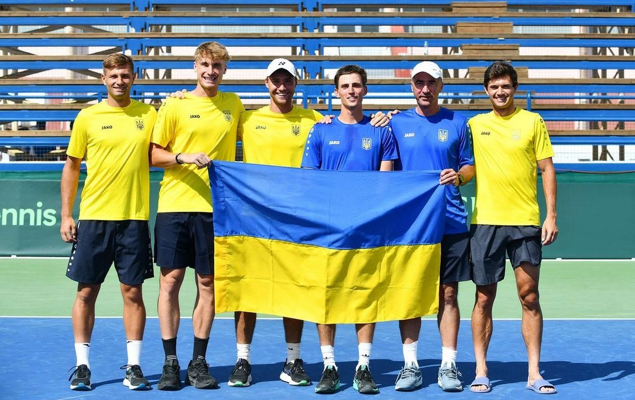 Україна дізналась суперника у плейоф Першої світової групи Кубка Девіса
